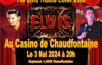 Franz Goovaerts, a été sacré meilleur sosie d’Elvis Presley au monde, en 2006.  L’illusion sera totale durant cette soirée.