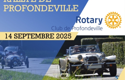 🚗 Rallye Touristique du Rotary club de Profondeville - 14 septembre 2025 🚗